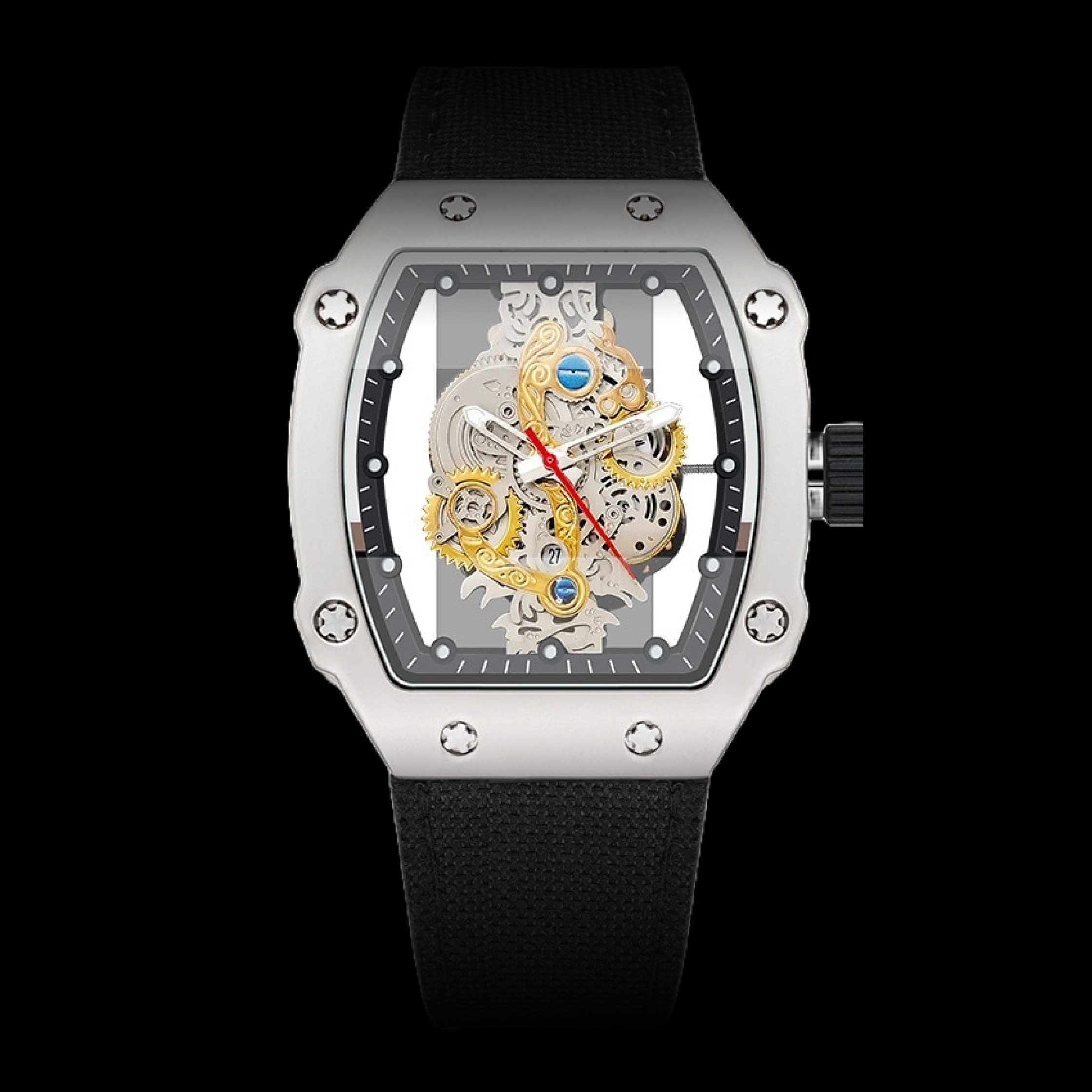 Salveii Skeleton Mech Watch